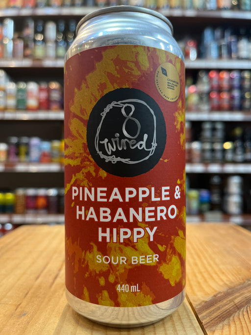 8 Wired Pineapple & Habanero Hippy Sour 440ml Can