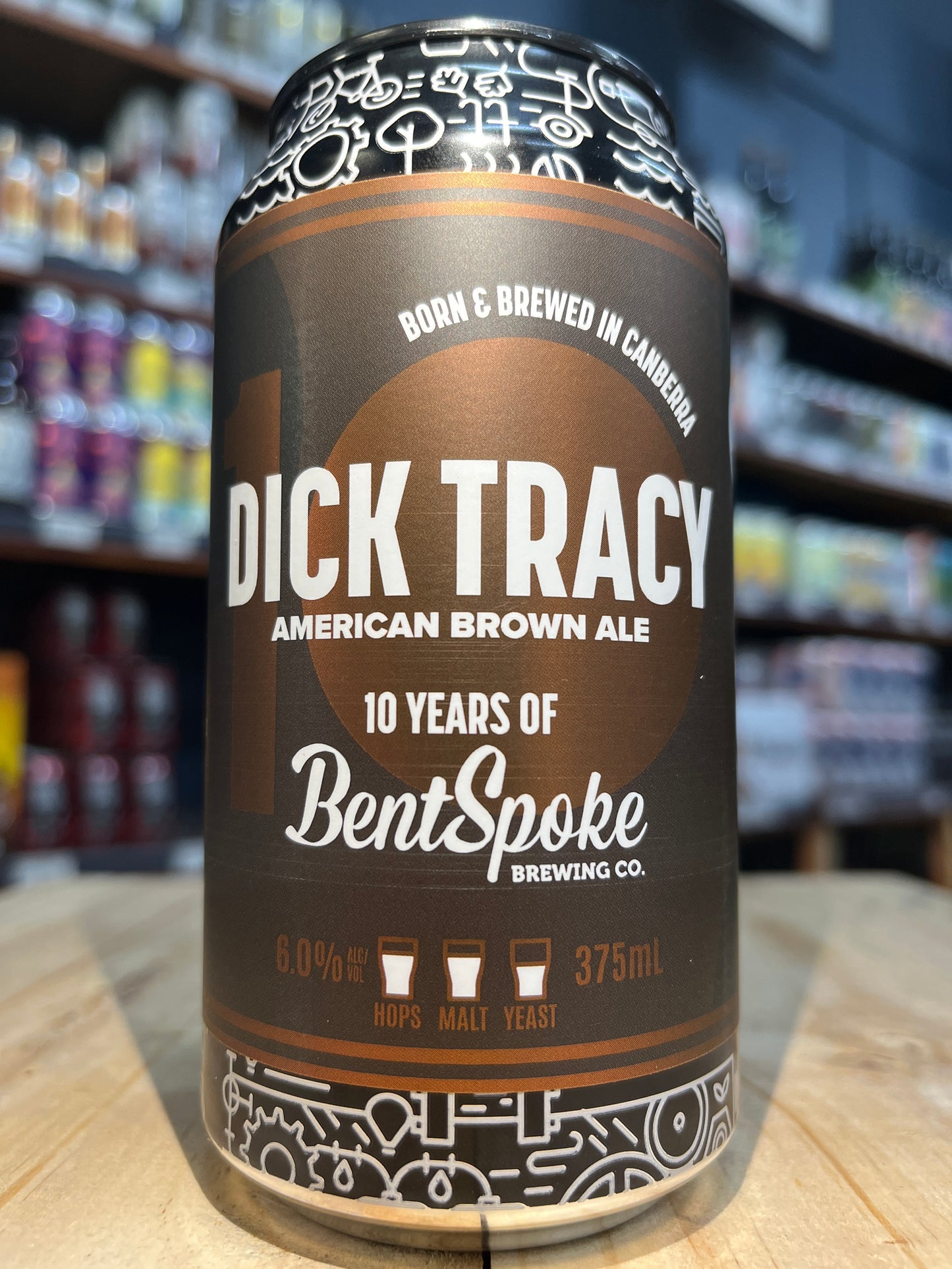 Bentspoke Dick Tracy Brown Ale 375ml Can