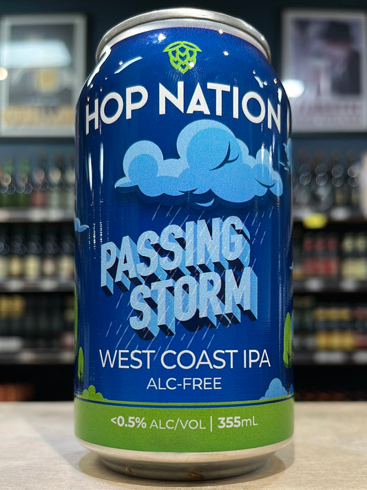 Hop Nation Passing Storm Non-Alc WCIPA 355ml Can