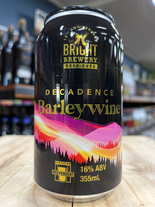 Bright Brewery Decadence Barleywine 355ml Can