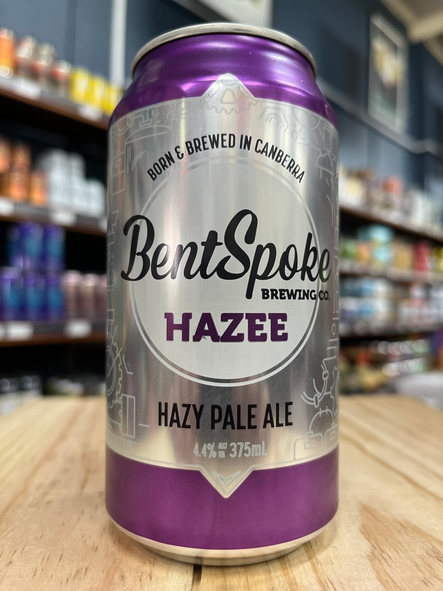 Bentspoke Hazee Hazy Pale Ale 375ml Can