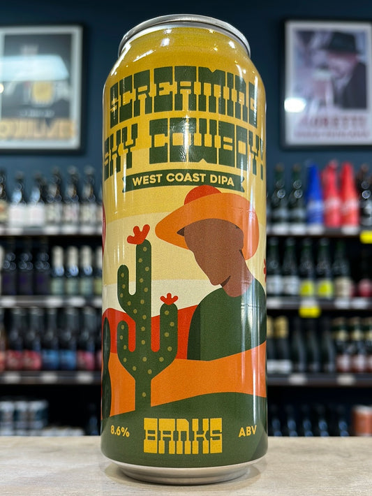 Banks Screaming Sky Cowboy West Coast DIPA 500ml Can