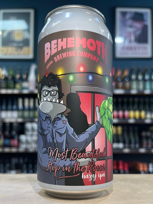 Behemoth Most Beautiful Hop In The Room Hazy IPA 440ml Can