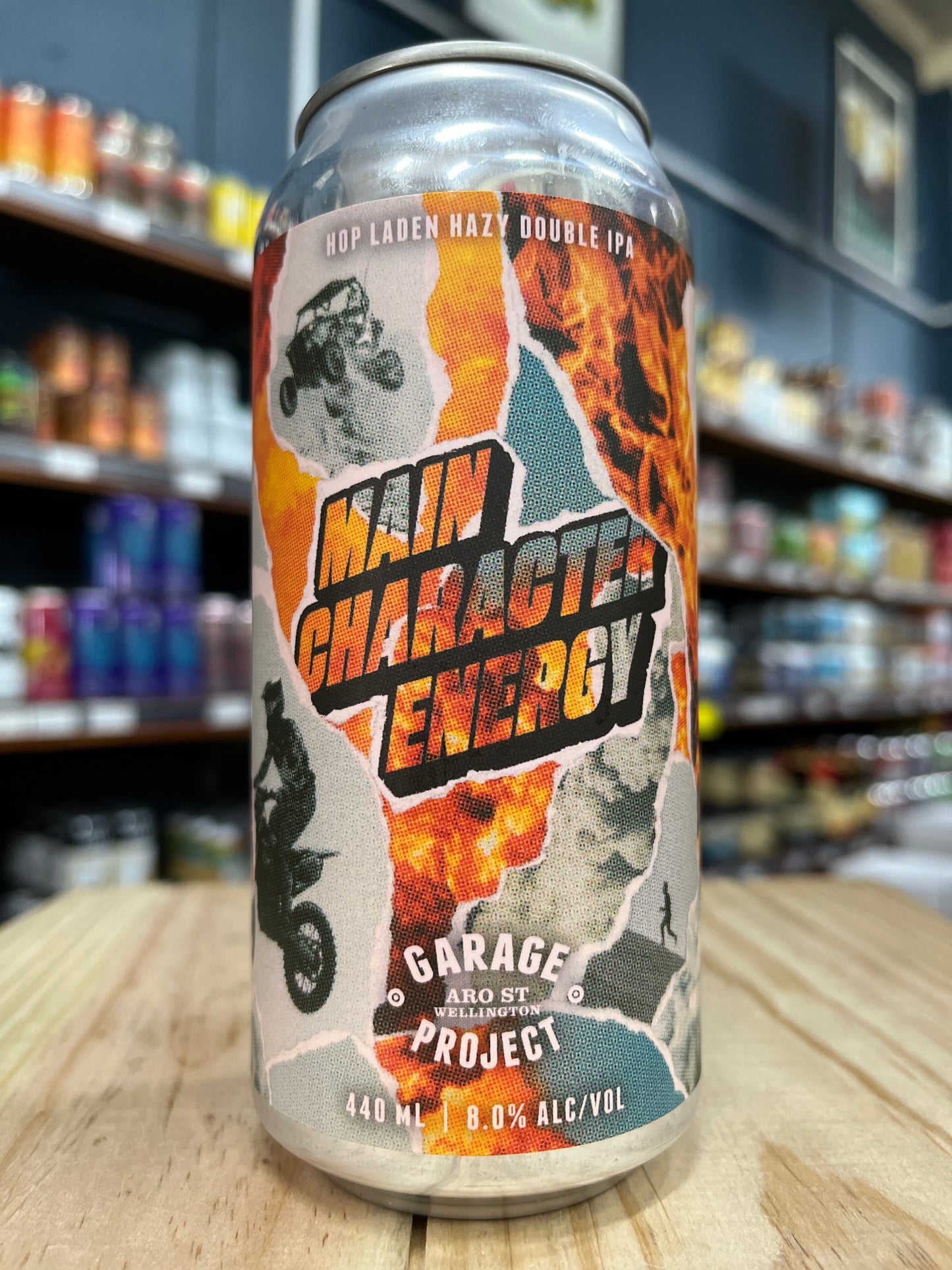 Garage Project Main Character Energy Hazy Double IPA 440ml Can