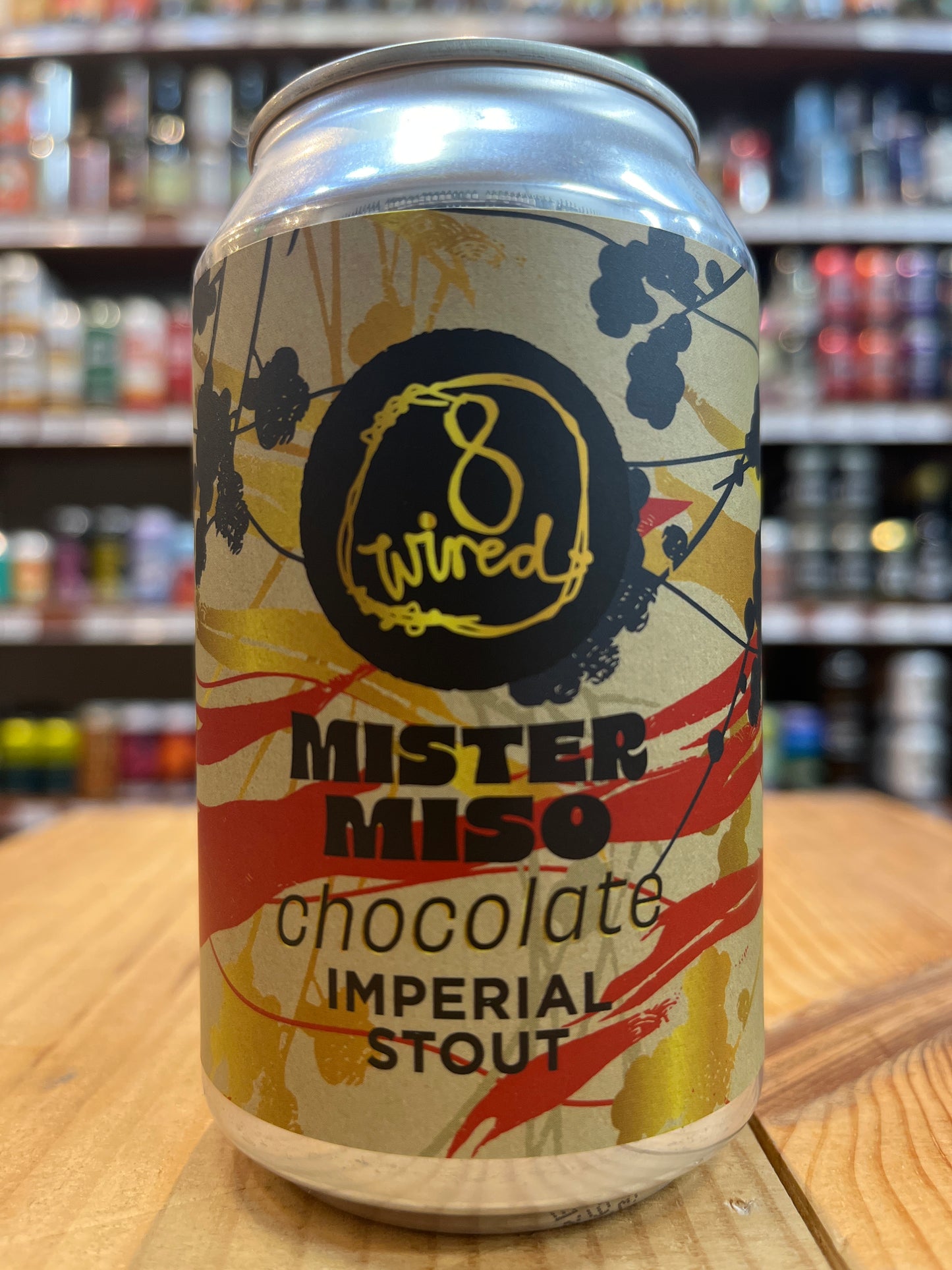 8 Wired Mister Miso Chocolate Imperial Stout 330ml Can