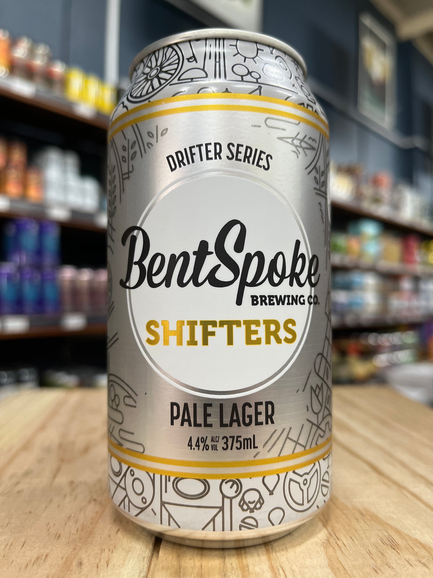 Bentspoke Shifters Pale Lager 375ml Can