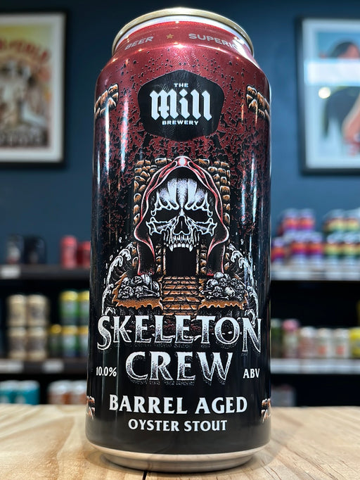 The Mill Skeleton Crew Barrel Aged Oyster Stout 440ml Can