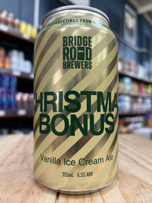 Bridge Road Christmas Bonus Vanilla Ice Cream Ale 355ml Can