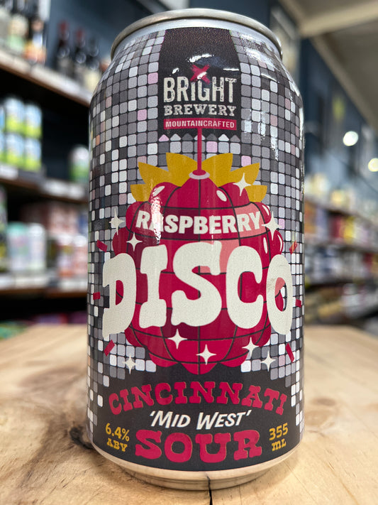 Bright Raspberry Disco Cincinnati Midwest Sour 355ml Can