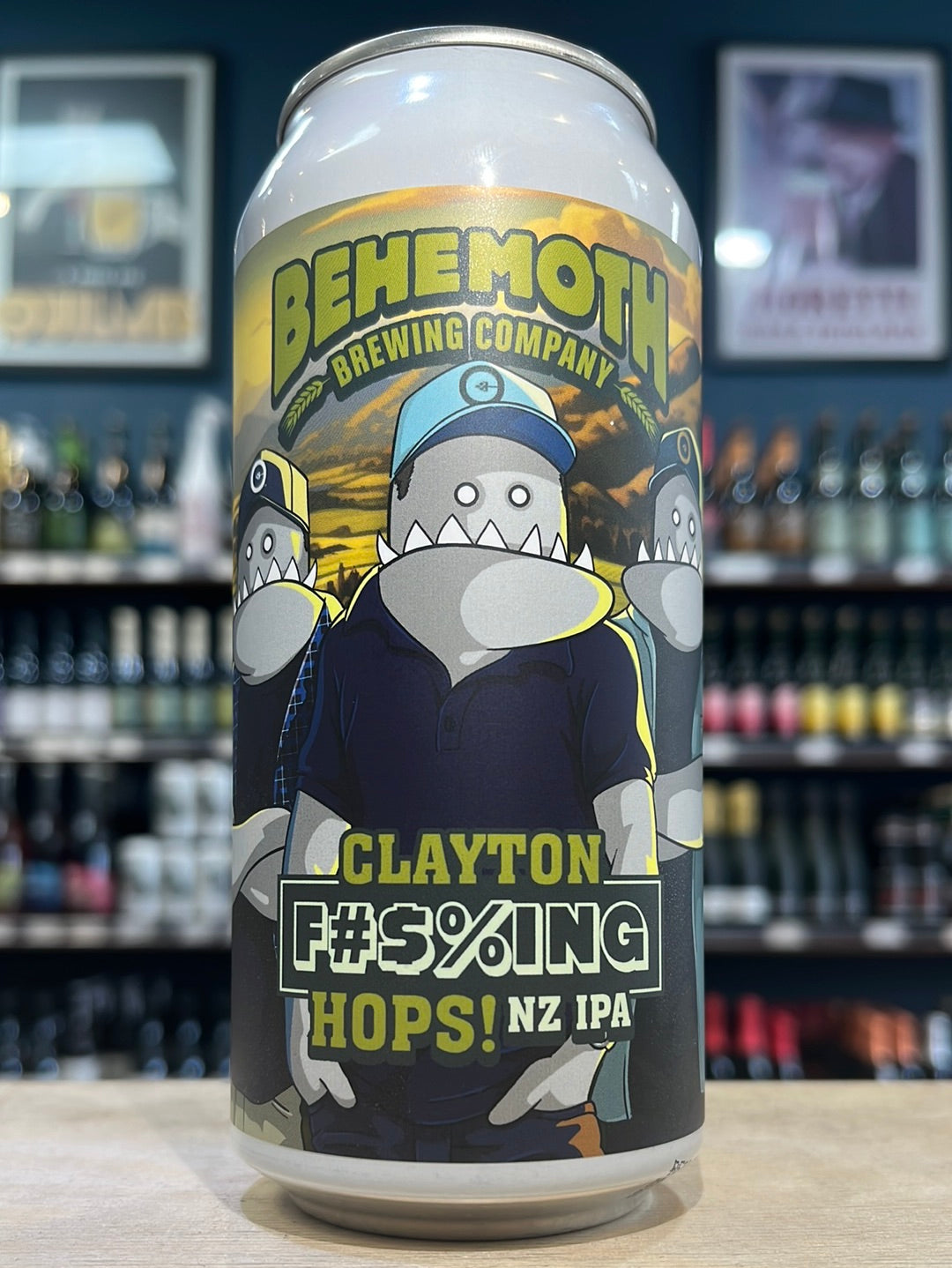 Behemoth Clayton F#$%ING Hops! NZ IPA 440ml Can