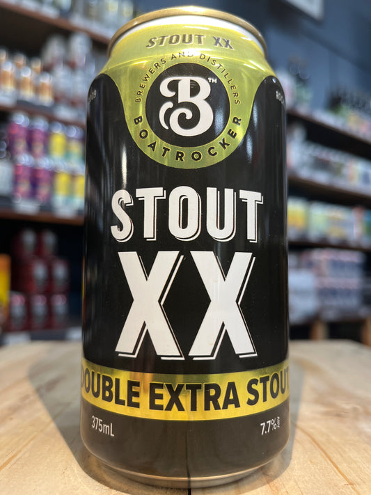 Boatrocker Stout XX Double Extra Stout 375ml Can