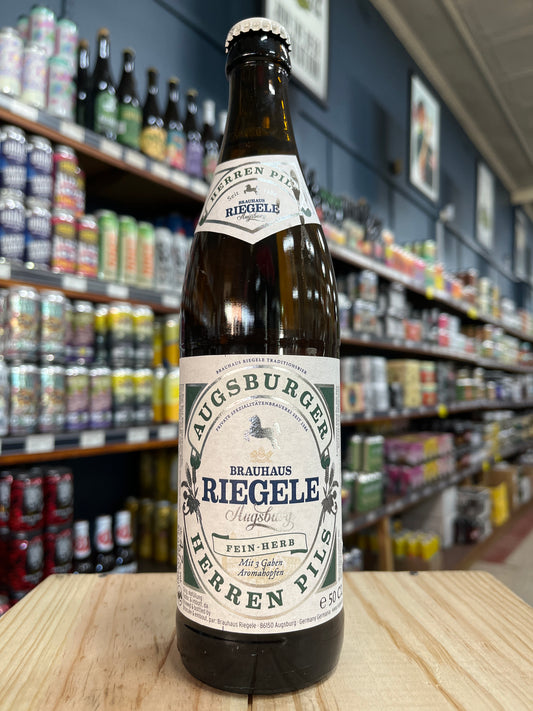 Riegele Augsburger Herrenpils Pilsener 500ml