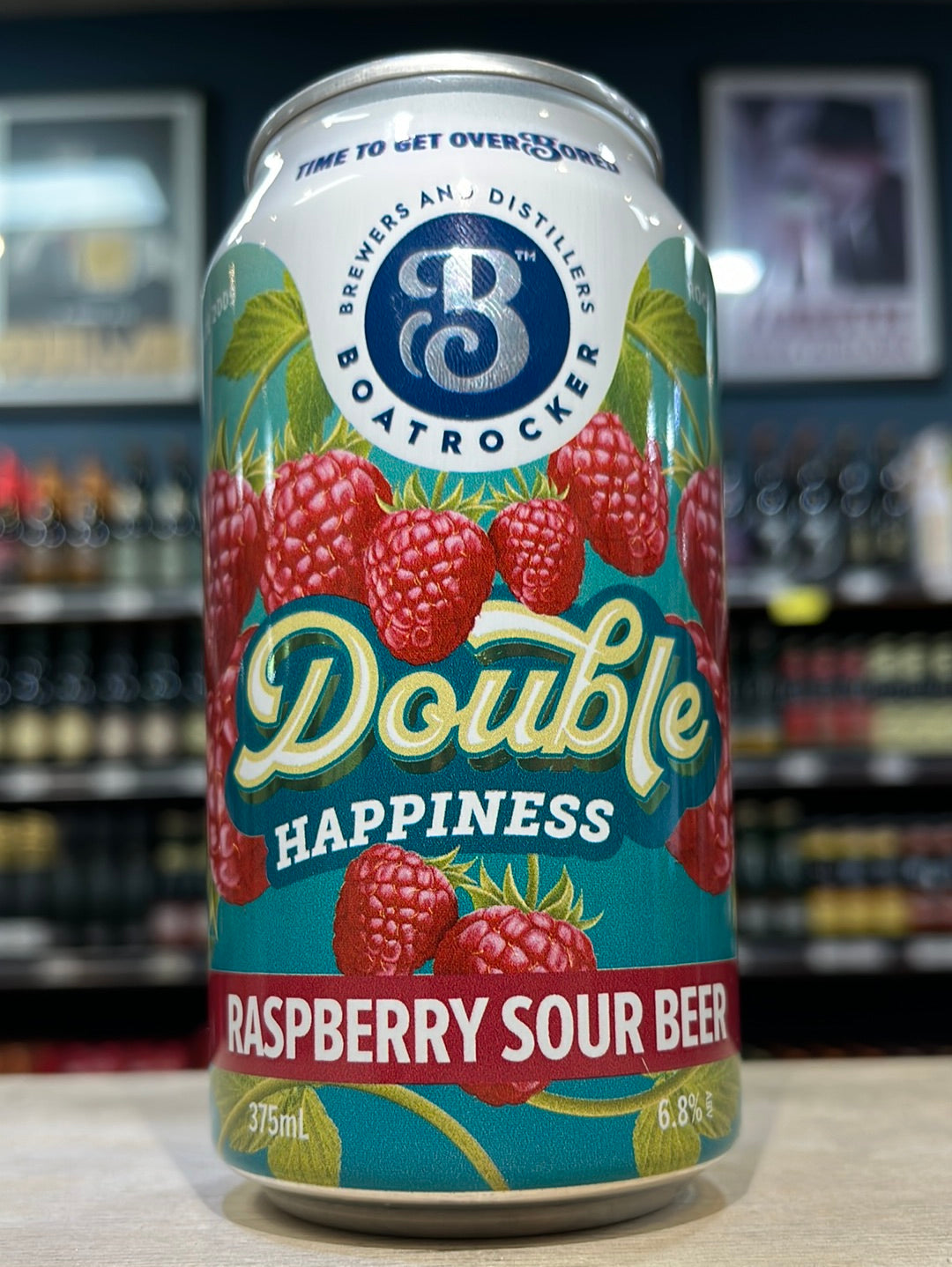 Boatrocker Double Happiness Raspberry Sour 375ml Can