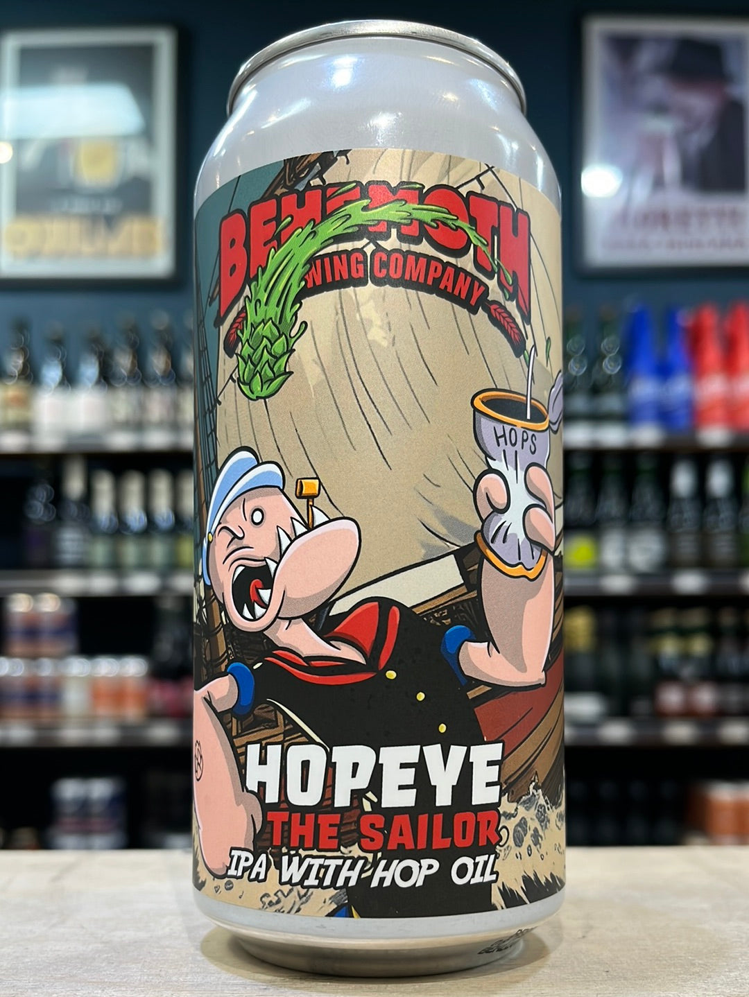 Behemoth Hopeye The Sailor IPA With Hop Oil 440ml Can