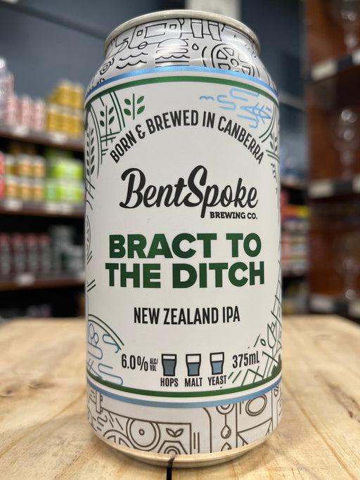 Bentspoke Bract To The Ditch New Zealand IPA 375ml Can