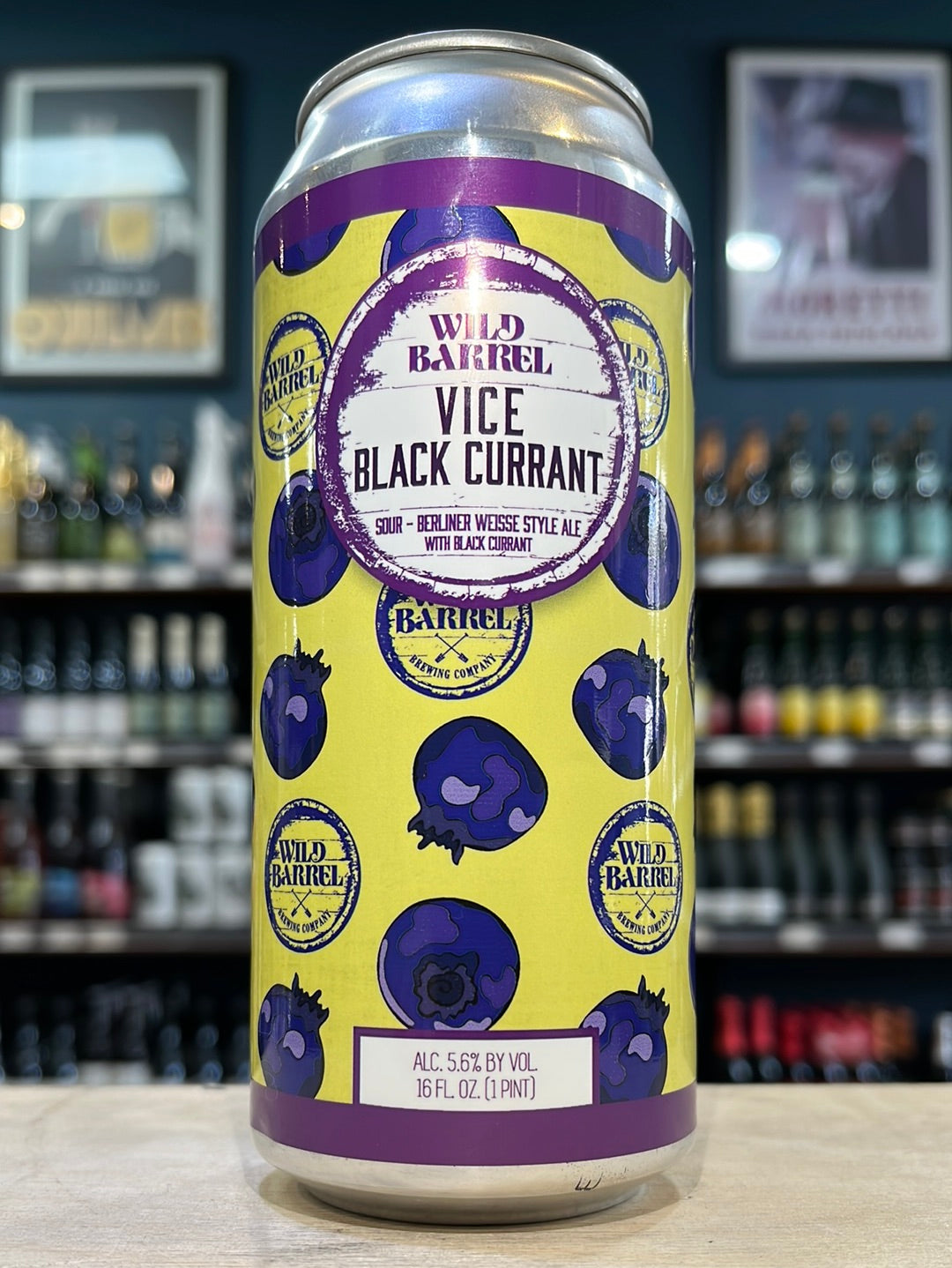 Wild Barrel Vice Black Currant Sour 473ml Can