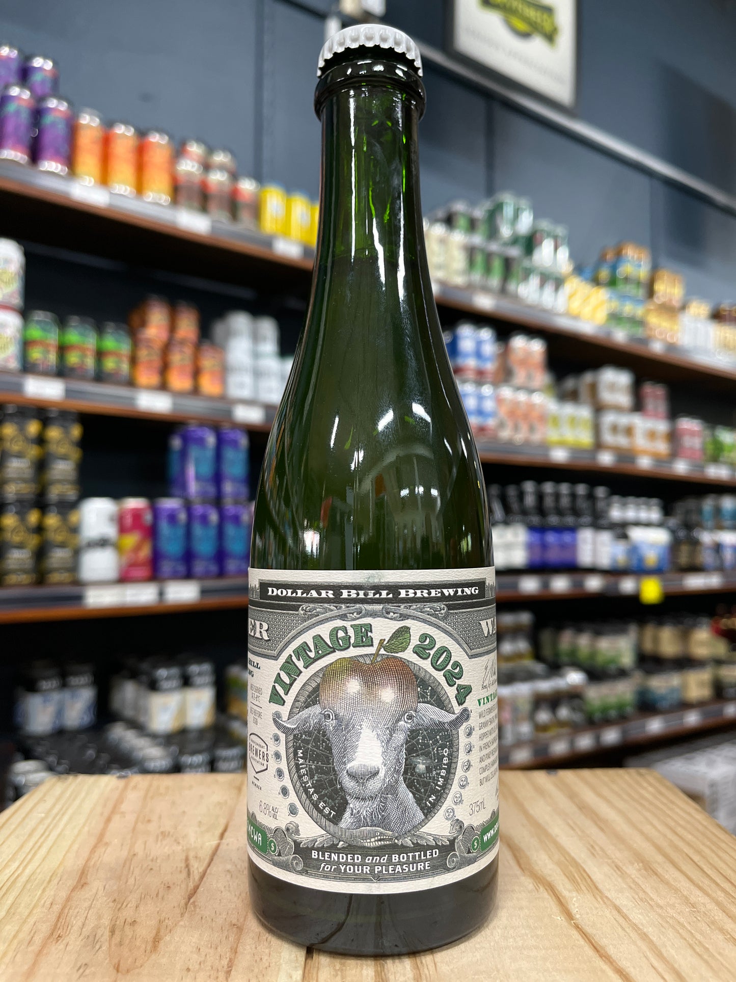 Dollar Bill 2024 Cider Ways Barrel Aged Wild Cider 375ml