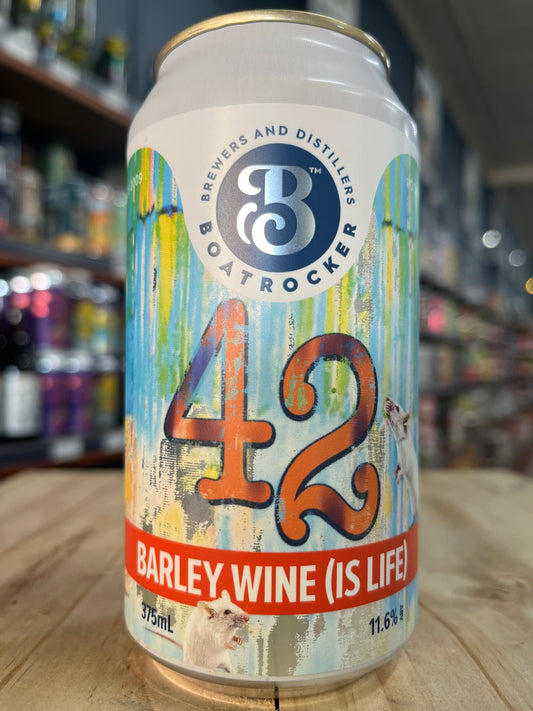 Boatrocker 42 Barleywine Is Life 375ml Can