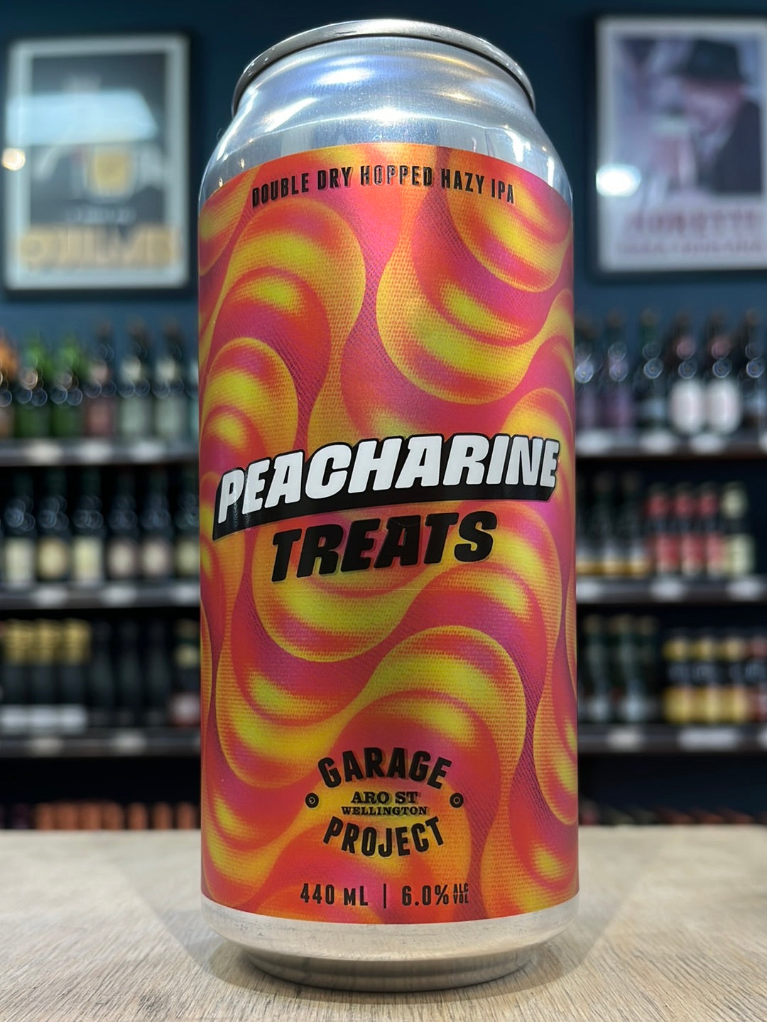 Garage Project Peacharine Treats Hazy IPA 440ml Can