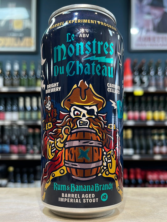 Bright Le Monstres Du Chateau Rum & Brandy BA Imp Stout 440ml Can