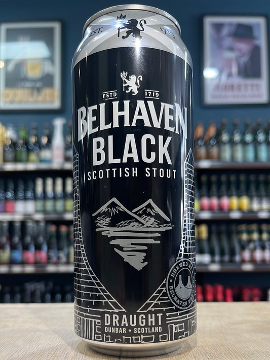 Belhaven Black Scottish Stout 440ml Can