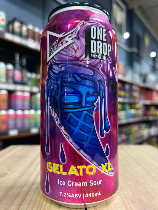 One Drop Gelato XL Ice Cream Sour 440ml Can