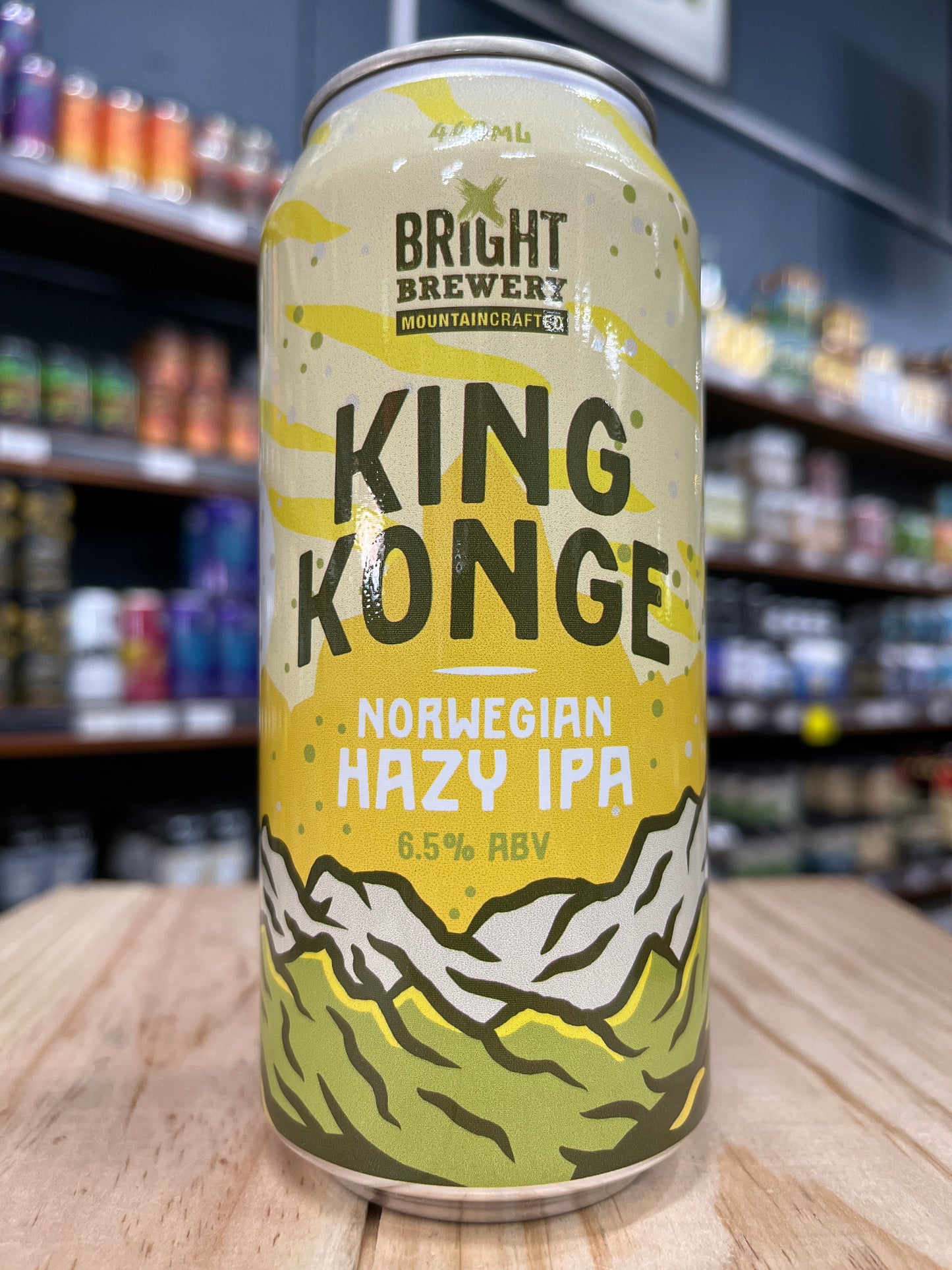 Bright King Konge Norwegian Hazy IPA 440ml Can