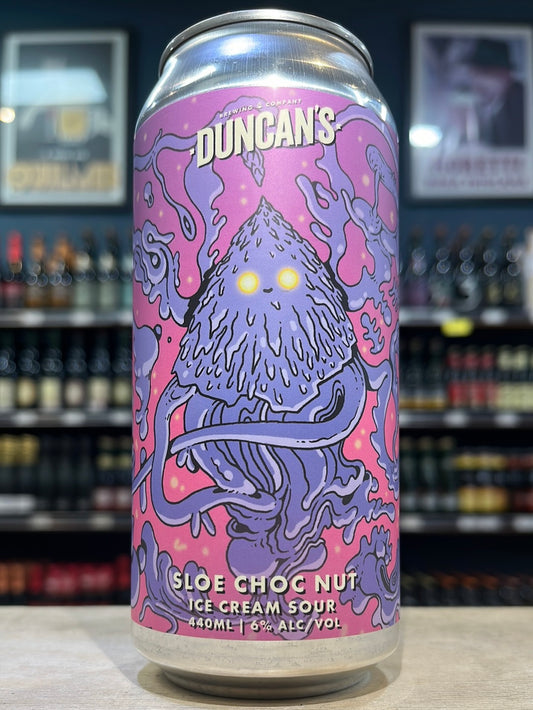 Duncans Sloe Choc Nut Ice Cream Sour 440ml Can