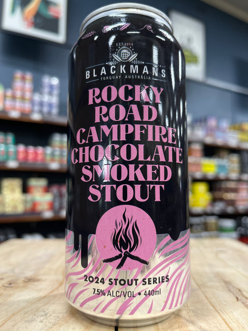 Blackman's Rocky Road Campfire Chocolate Smoked Stout 440ml Can