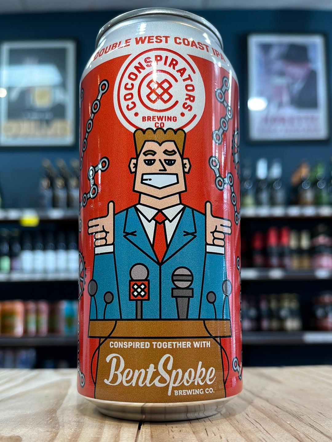 Co Conspirators X Bentspoke The Spokesman Double WCIPA 440ml Can