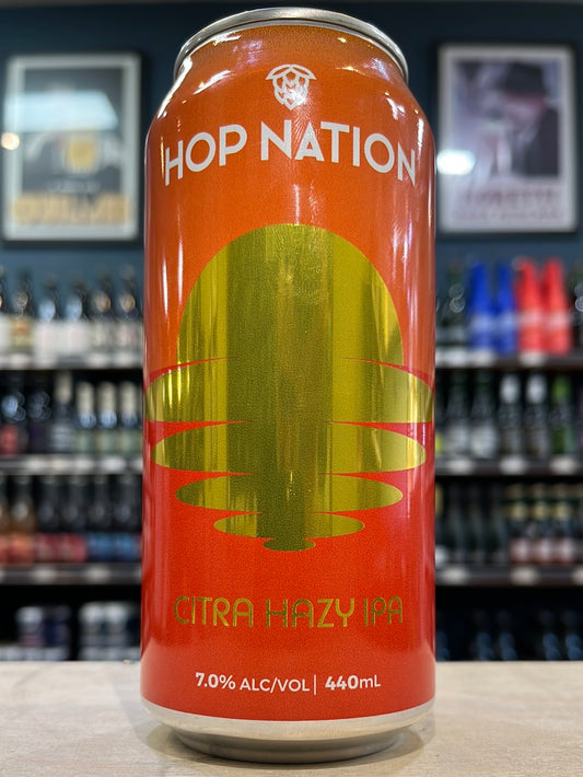 Hop Nation Citra Hazy IPA 440ml Can