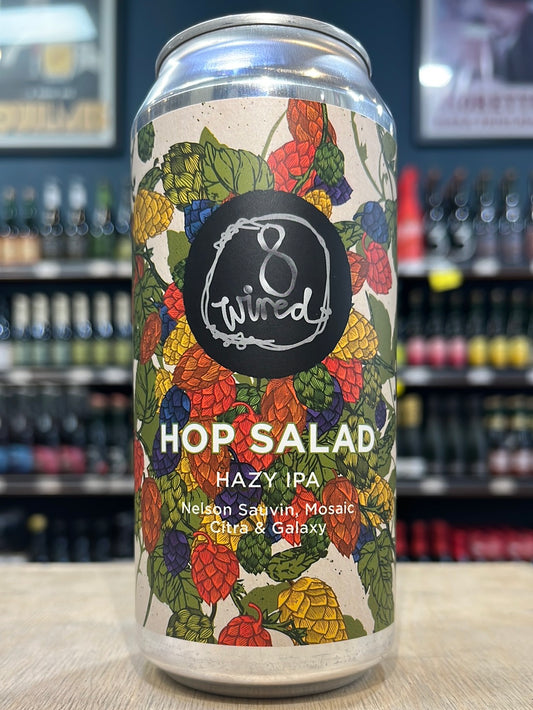 8 Wired Hop Salad Hazy IPA 440ml Can