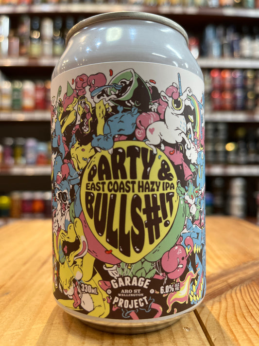 Garage Project Party & Bullshit Hazy IPA 330ml Can