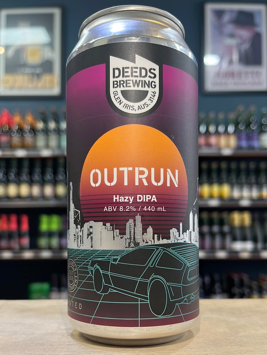 Deeds Outrun Hazy DIPA 440ml Can