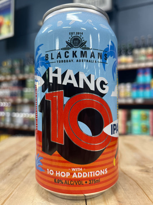 Blackman's Hang 10 Birthday IPA 375ml Can