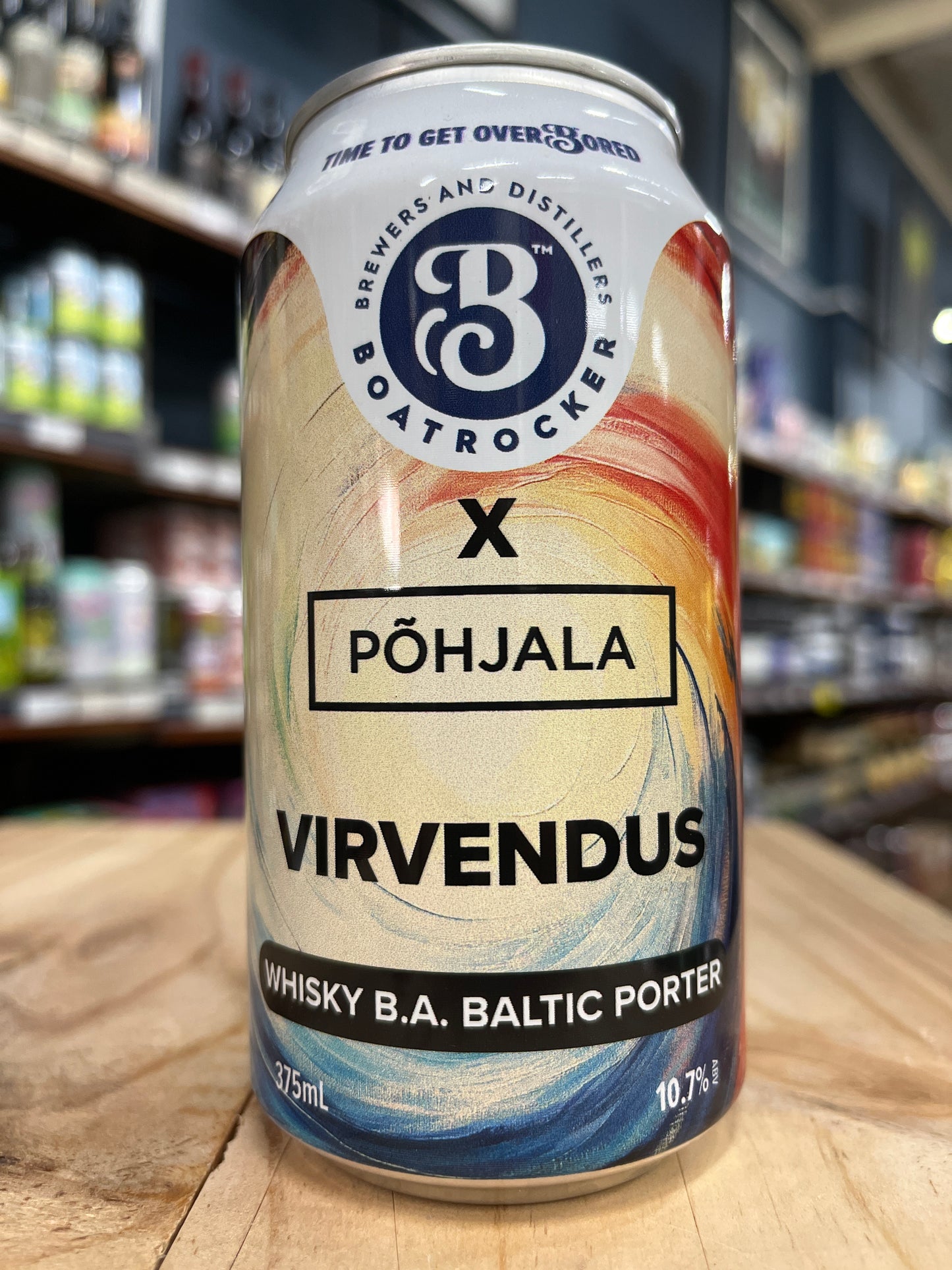 Boatrocker Virvendus Whisky BA Baltic Porter 375ml Can