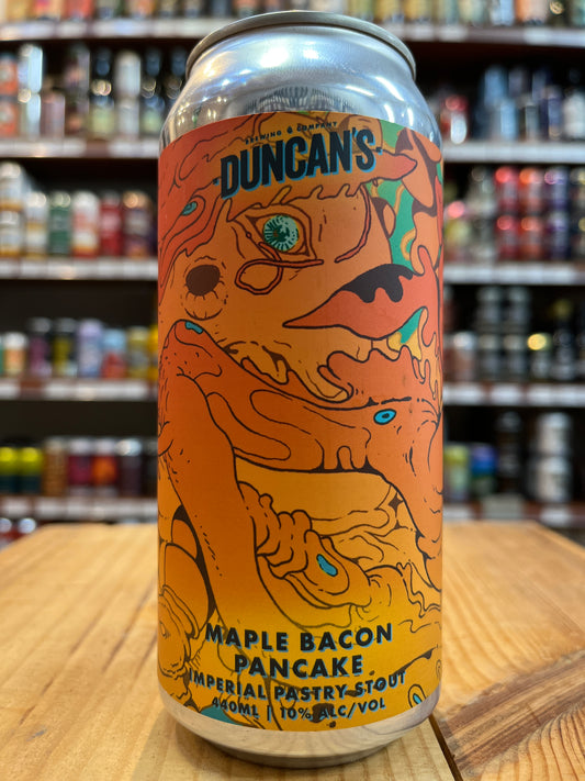 Duncans Maple Bacon Pancake Imperial Pastry Stout 440ml Can