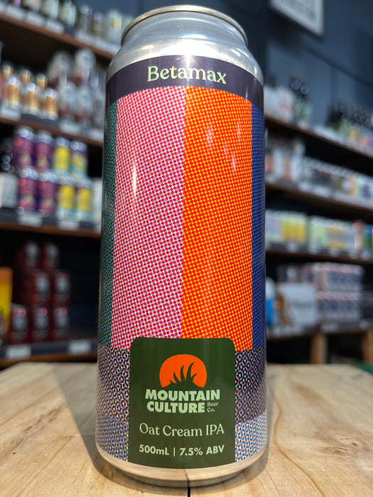 Mountain Culture Betamax Oat Cream IPA 500ml Can