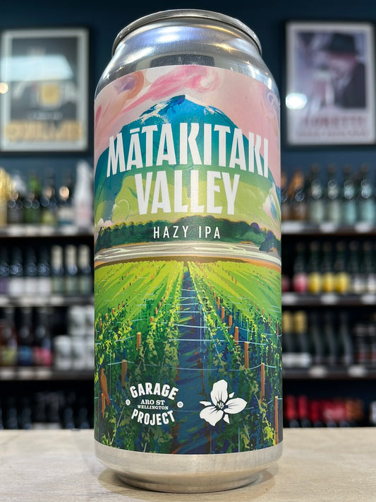 Garage Project Matakitaki Valley Double Hazy IPA 440ml Can