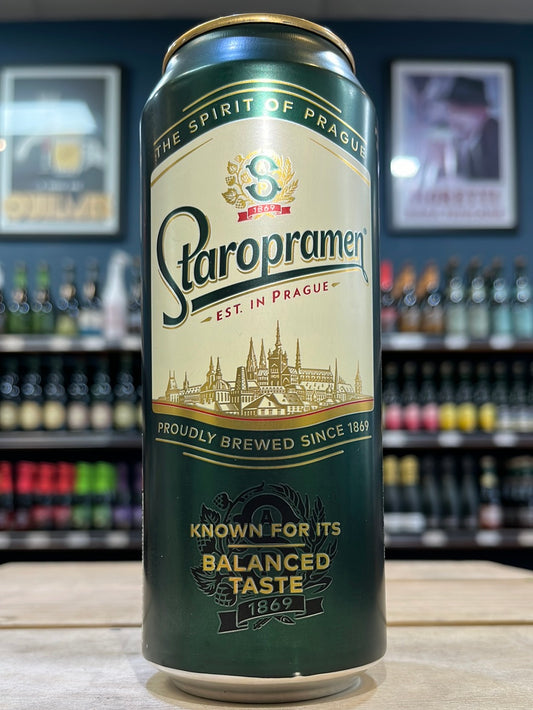 Staropramen Premium Pilsner 500ml Can