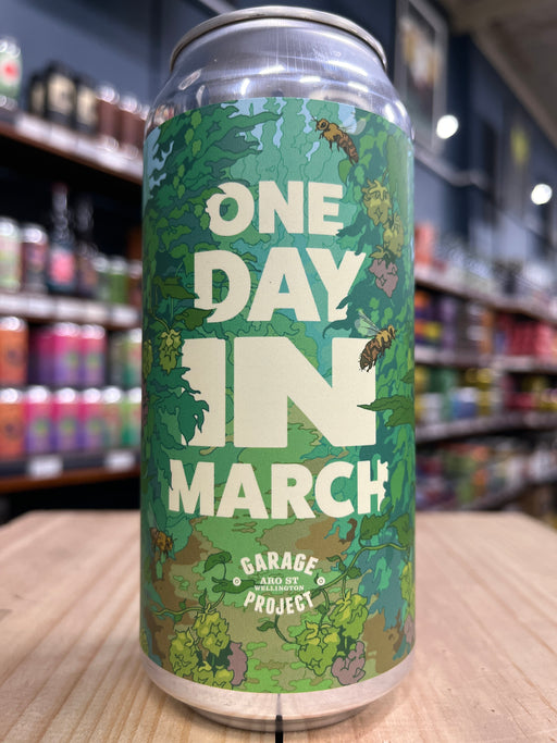 Garage Project One Day In March Fresh Hopped Hazy Harvest IPA 440ml Can