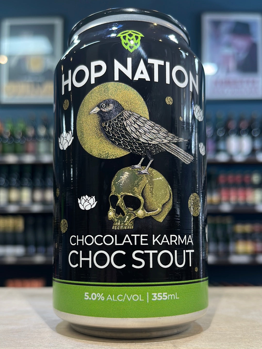 Hop Nation Chocolate Karma Choc Stout 355ml Can