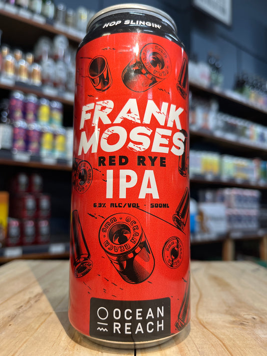 Ocean Reach Frank Moses Red Rye IPA 500ml Can