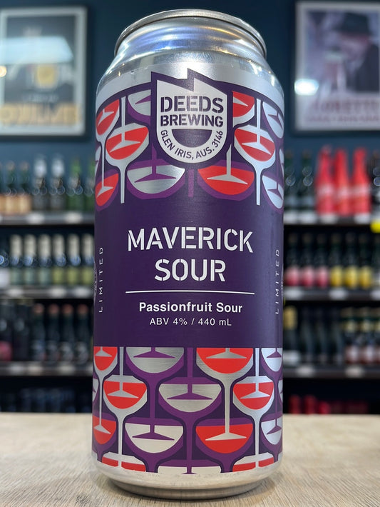 Deeds Maverick Sour Passionfruit Sour 440ml Can