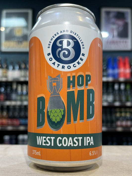 Boatrocker Hop Bomb West Coast IPA 375ml Can