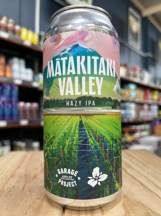 Garage Project Matakitaki Valley Double Hazy IPA 440ml Can