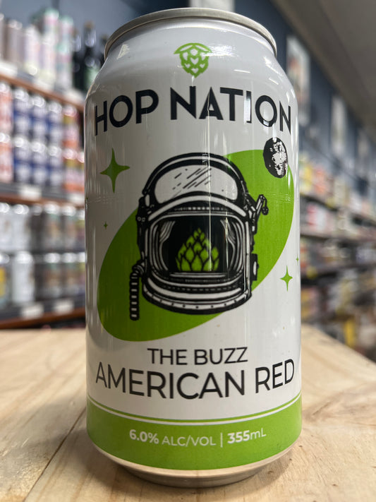 Hop Nation The Buzz American Red Ale 355ml Can