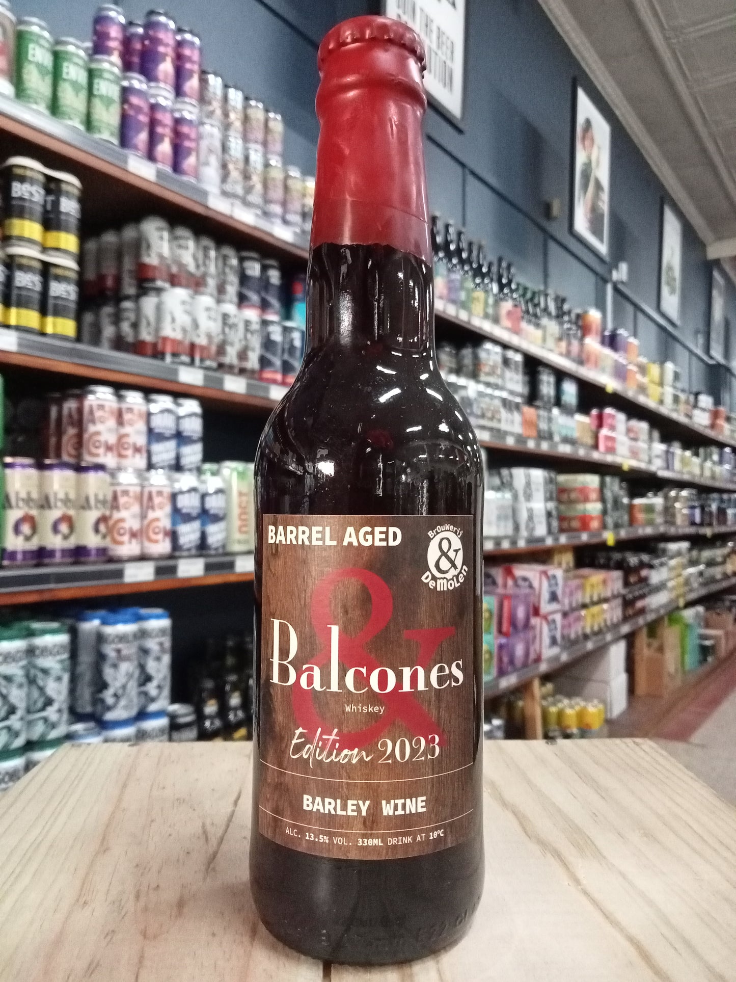 De Molen Balcones Whisky Barrel Aged Barley Wine 2023 330ml