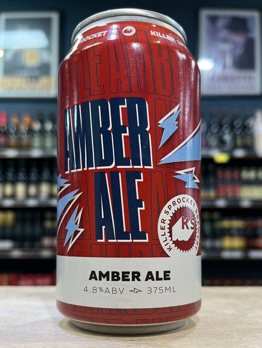 Killer Sprocket Amber Ale 375ml Can