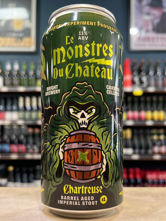 Bright Le Monstres Du Chateau Chartreuse BA Imp Stout 440ml Can